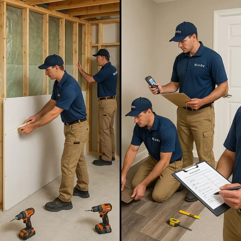 Repairs and Reconstruction process in Amidon, ND